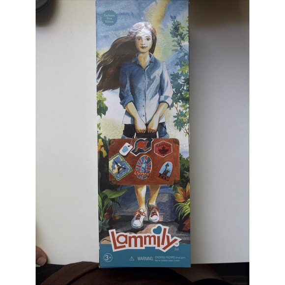 Lammily Other - Lammily Traveler Doll 11" 1st Ed Clothes Shoes 2014 Realistic Body Articulated